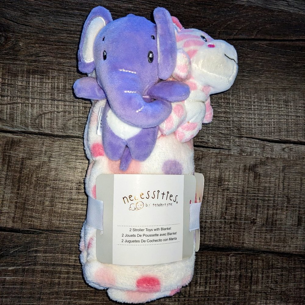 Fleece Blanket and Toy